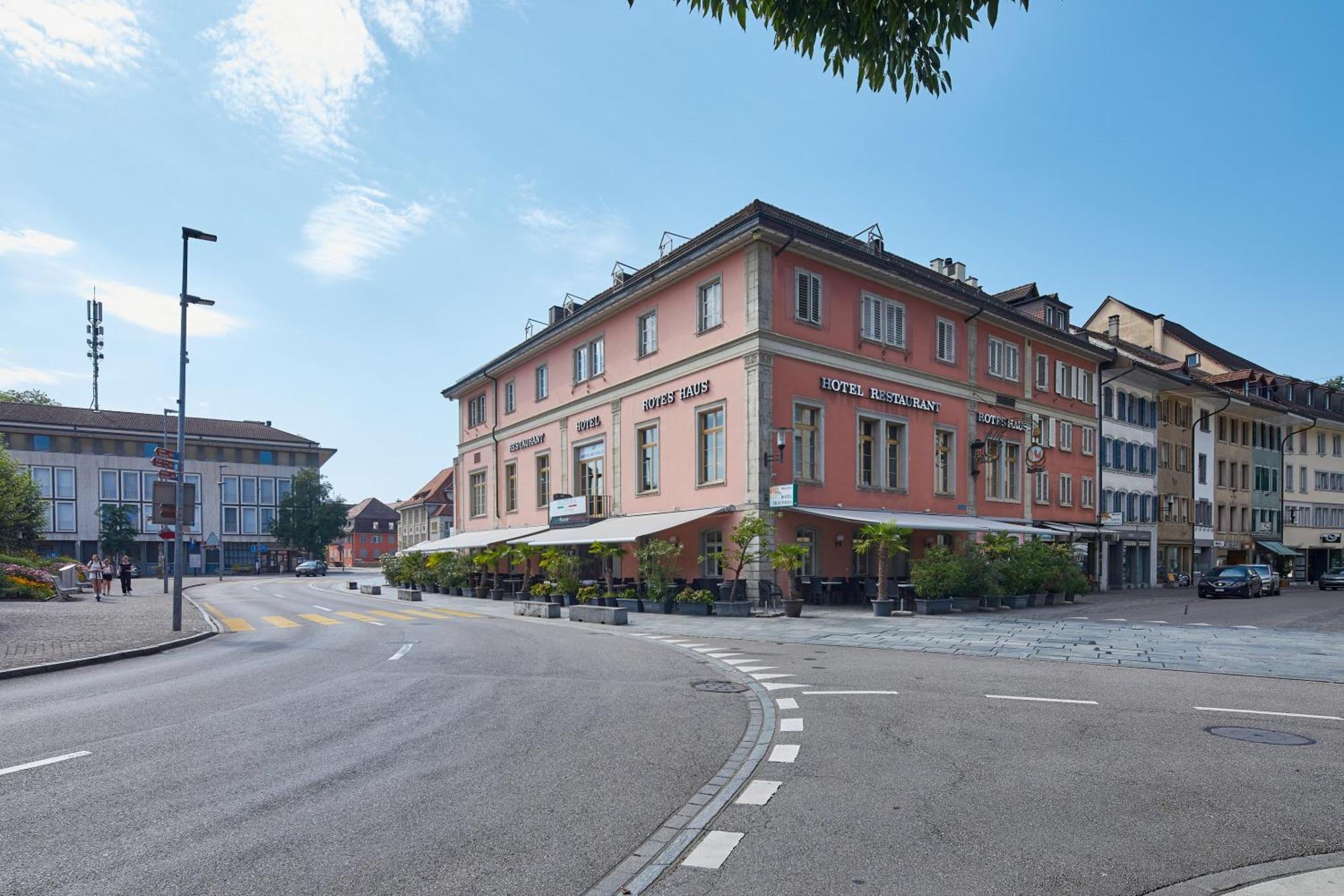 Hotel Rotes Haus Бругг Екстер'єр фото