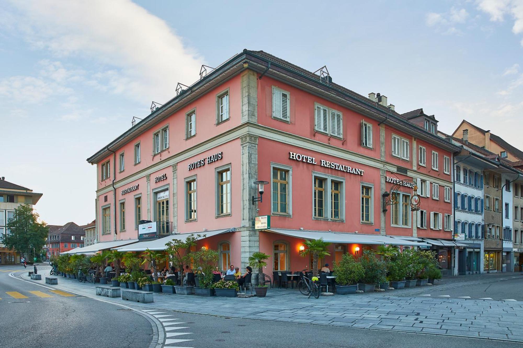Hotel Rotes Haus Бругг Екстер'єр фото